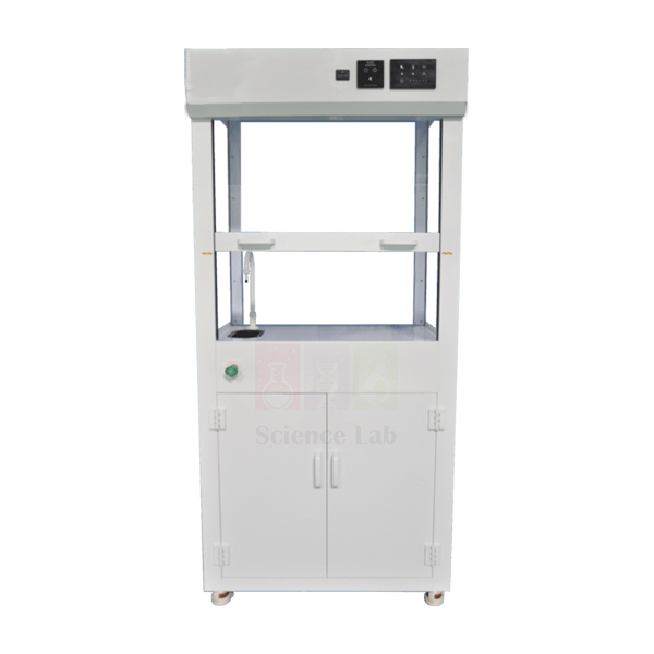 Polypropylene Inverted Mobile Fume Cabinet